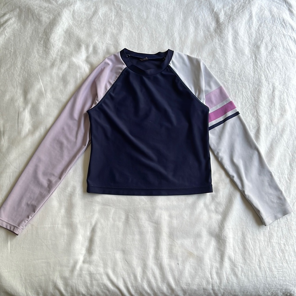 Old Navy Rash Guard Two Piece Bathing Suit